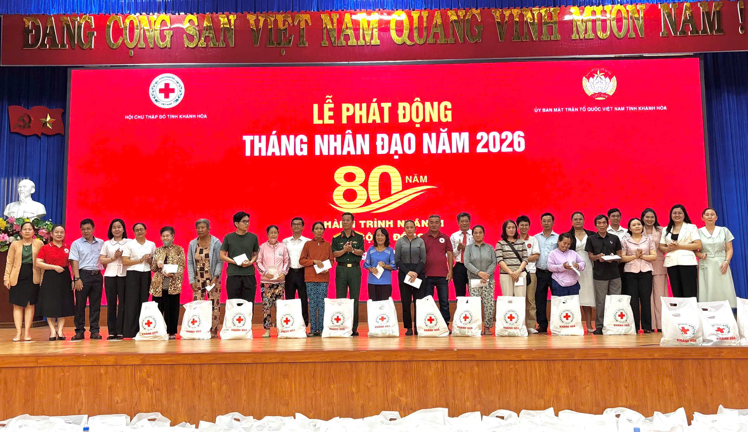 KHÁNH HÒA PHÁT ĐỘNG THÁNG NHÂN ĐẠO NĂM 2026 - KHƠI NGUỒN NHÂN ÁI, LAN TỎA YÊU THƯƠNG